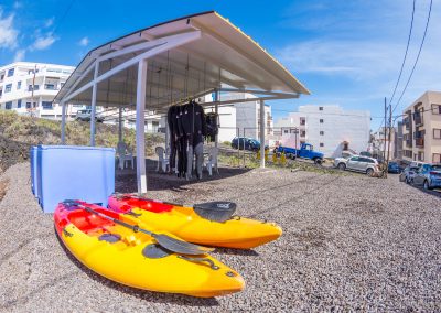 Buceo El Bajón, Kayaks